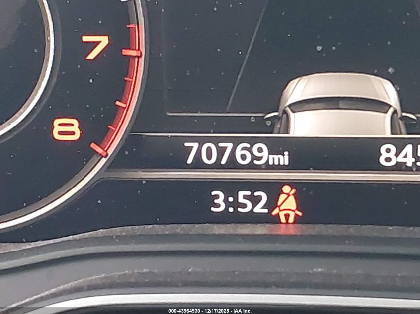 2019 Audi A4 45 Premium VIN: WAUENAF43KN019491 Lot: 43964930