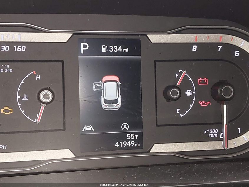 2024 Hyundai Tucson Sel VIN: 5NMJB3DE3RH391874 Lot: 43964931