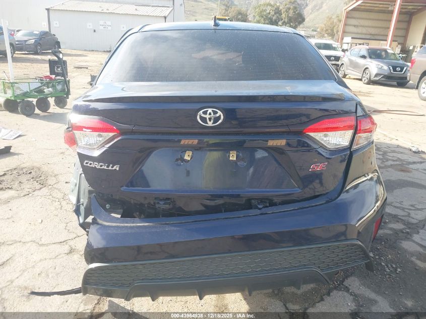 2021 Toyota Corolla Se VIN: JTDS4MCE9MJ077512 Lot: 43964938