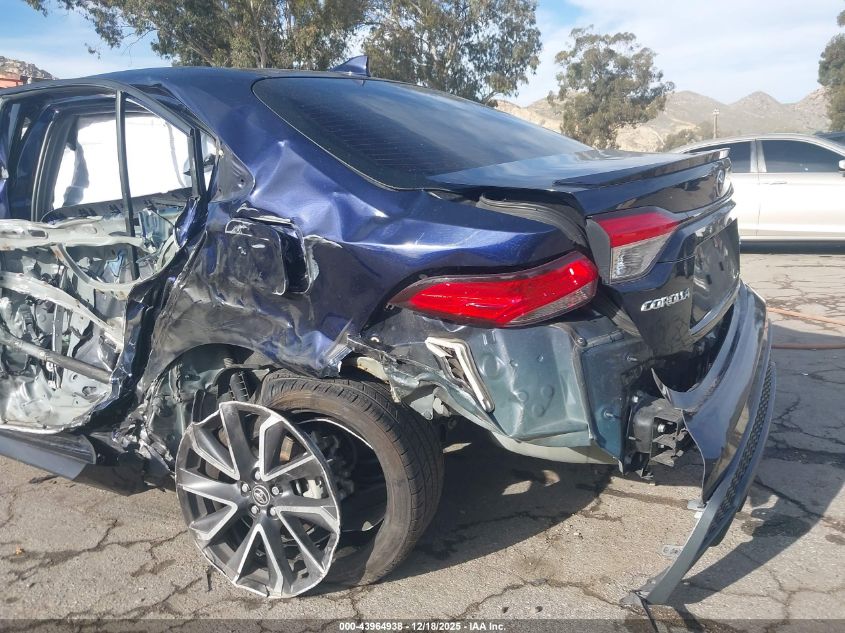 2021 Toyota Corolla Se VIN: JTDS4MCE9MJ077512 Lot: 43964938