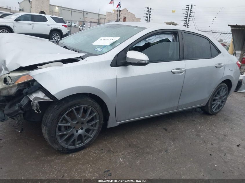 2016 Toyota Corolla S Plus VIN: 5YFBURHE5GP540364 Lot: 43964950