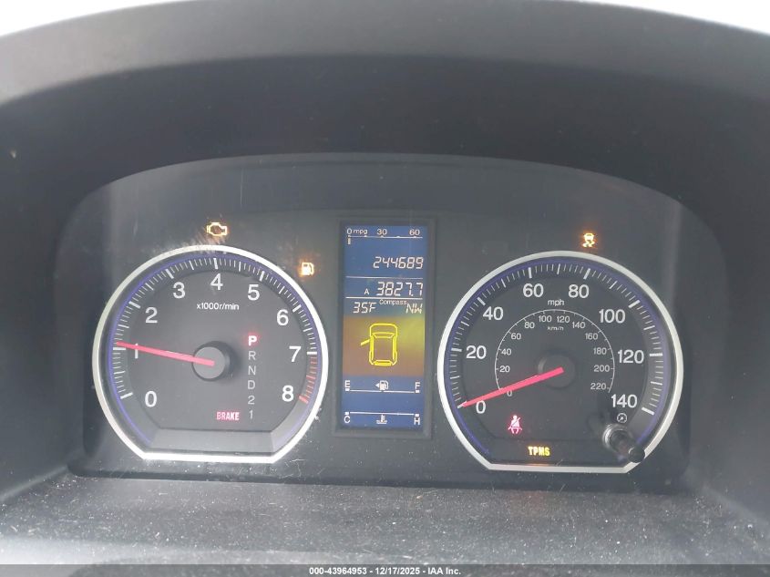 2010 Honda Cr-V Ex-L VIN: 5J6RE3H76AL008528 Lot: 43964953