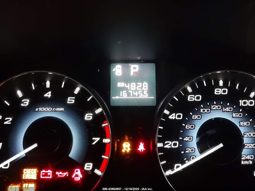 2010 Subaru Outback 2.5I VIN: 4S4BRBAC2A3310651 Lot: 43964957