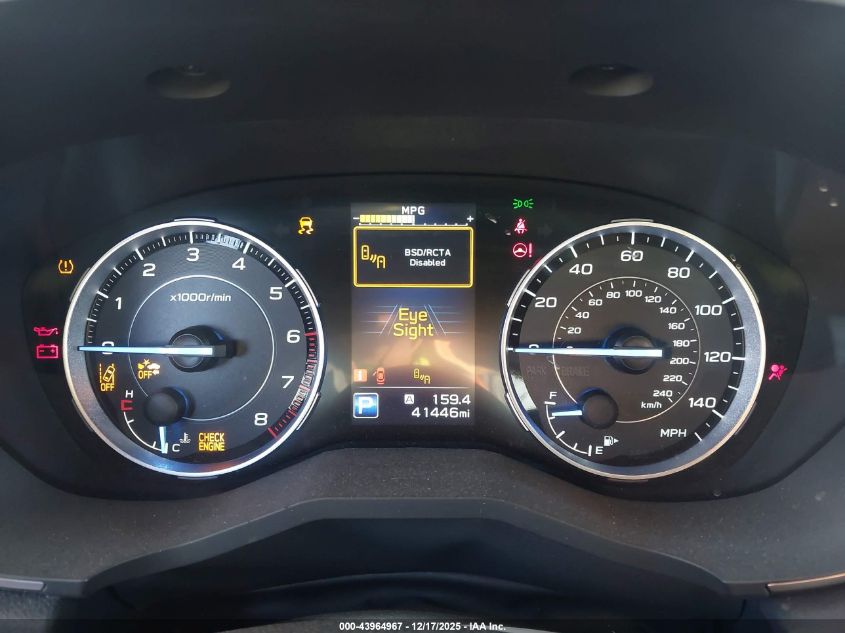 2022 Subaru Ascent Touring VIN: 4S4WMARDXN3434647 Lot: 43964967