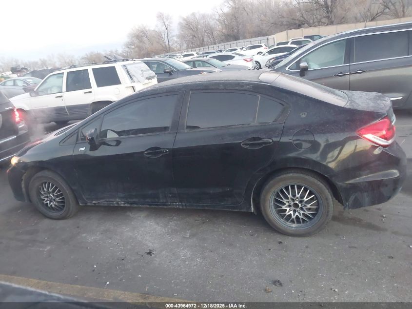 2014 Honda Civic Lx VIN: 2HGFB2F5XEH525929 Lot: 43964972