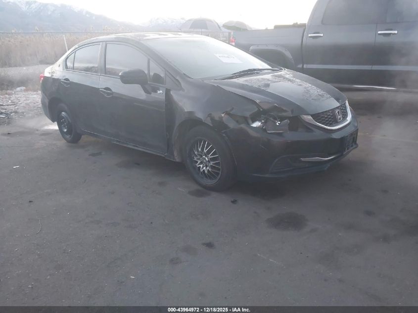 2014 Honda Civic Lx VIN: 2HGFB2F5XEH525929 Lot: 43964972