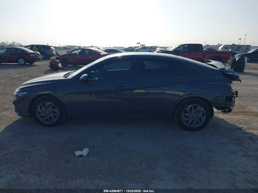 2025 Hyundai Elantra Hybrid Blue VIN: KMHLM4DJ7SU129078 Lot: 43964977