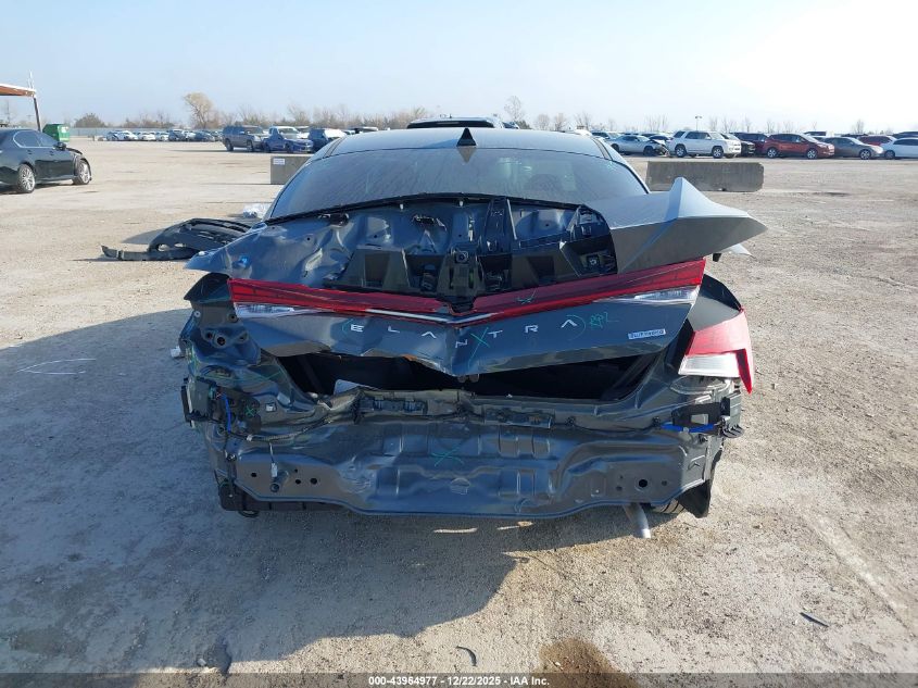 2025 Hyundai Elantra Hybrid Blue VIN: KMHLM4DJ7SU129078 Lot: 43964977
