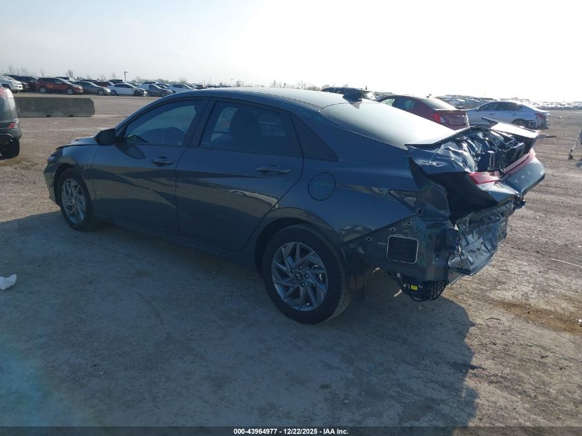 2025 Hyundai Elantra Hybrid Blue VIN: KMHLM4DJ7SU129078 Lot: 43964977