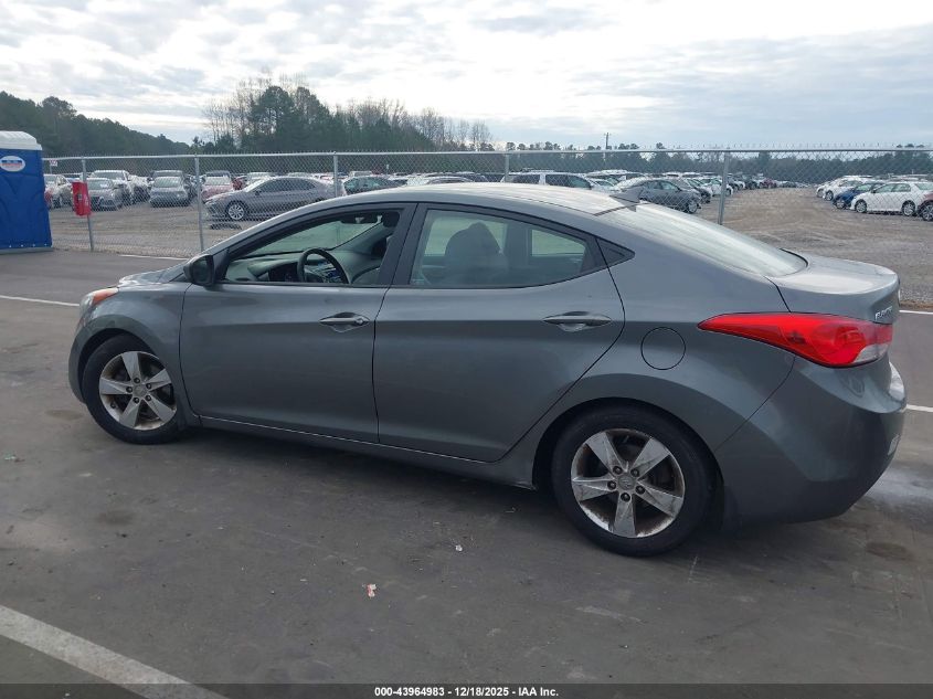 2013 Hyundai Elantra Gls VIN: 5NPDH4AE9DH316758 Lot: 43964983