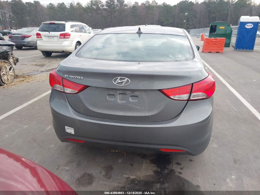 2013 Hyundai Elantra Gls VIN: 5NPDH4AE9DH316758 Lot: 43964983