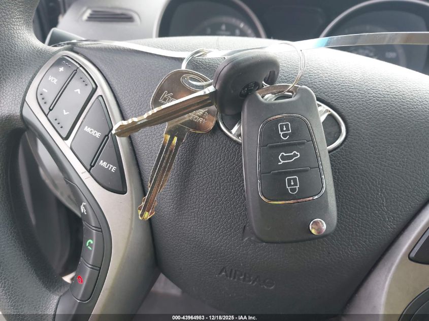 2013 Hyundai Elantra Gls VIN: 5NPDH4AE9DH316758 Lot: 43964983