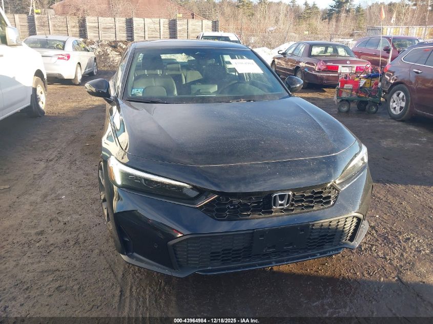 2025 Honda Civic Hybrid Sport/Sport Touring VIN: 2HGFE4F81SH341276 Lot: 43964984