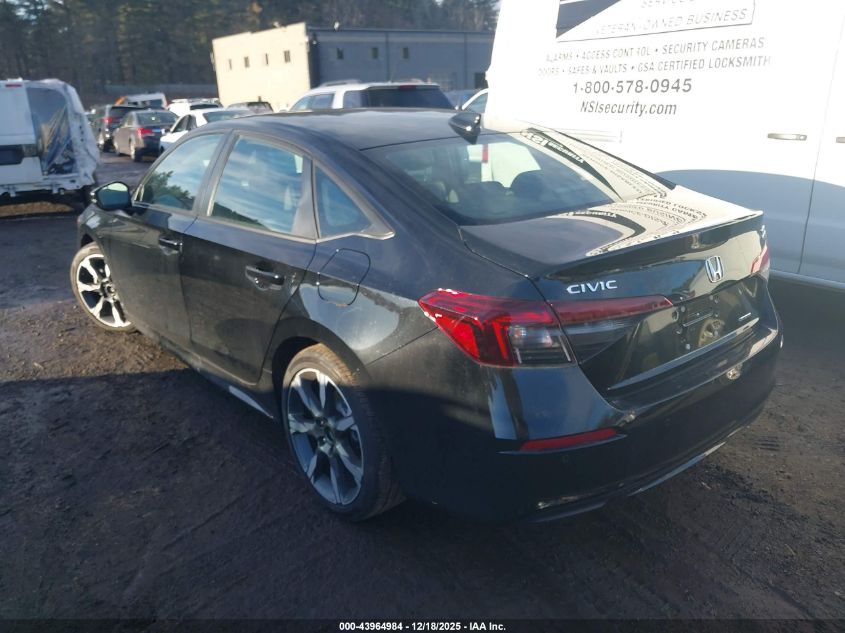 2025 Honda Civic Hybrid Sport/Sport Touring VIN: 2HGFE4F81SH341276 Lot: 43964984