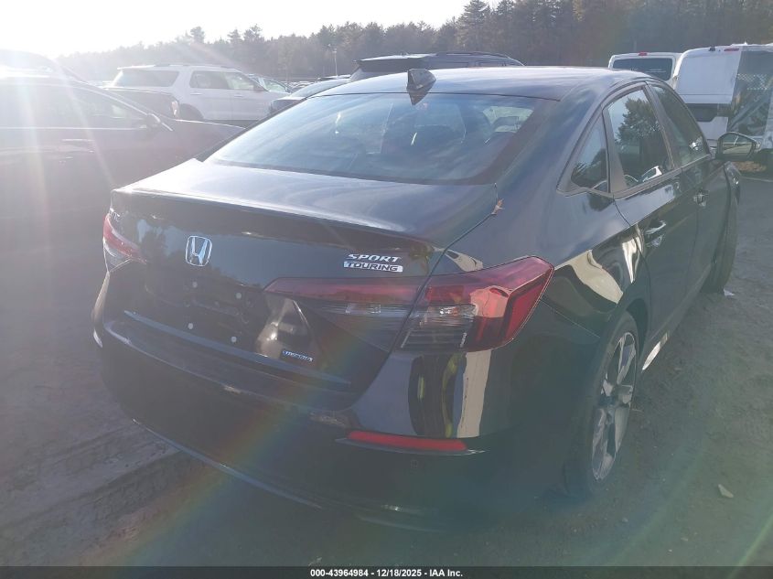 2025 Honda Civic Hybrid Sport/Sport Touring VIN: 2HGFE4F81SH341276 Lot: 43964984