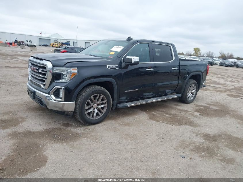 2021 GMC Sierra 1500 4Wd Short Box Slt VIN: 3GTU9DED2MG259231 Lot: 43964986