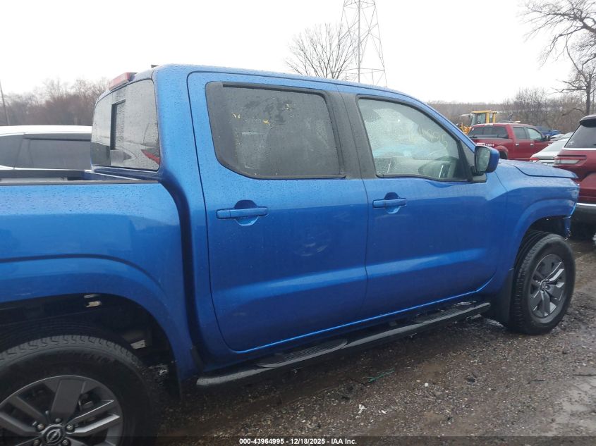 2025 Nissan Frontier Sv 4X4 VIN: 1N6ED1EK5SN619528 Lot: 43964995