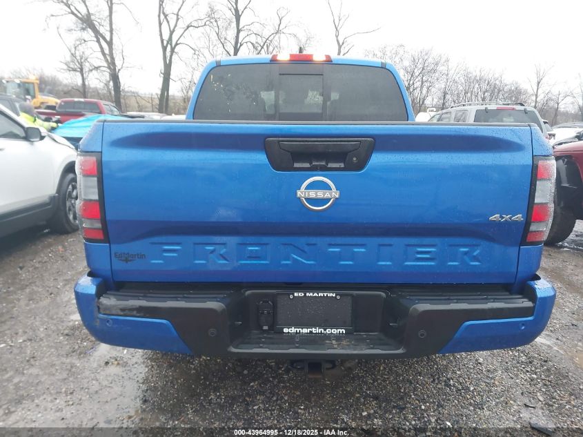 2025 Nissan Frontier Sv 4X4 VIN: 1N6ED1EK5SN619528 Lot: 43964995