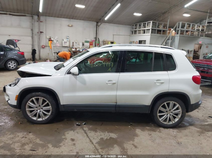 2015 Volkswagen Tiguan Sel VIN: WVGBV7AX3FW605128 Lot: 43964997
