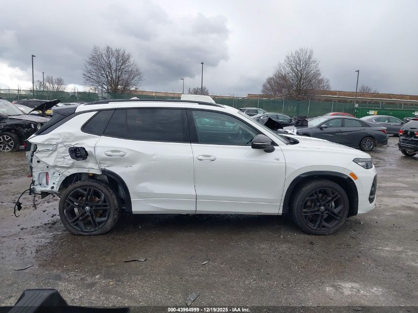 2025 Volkswagen Tiguan 2.0T Se R-Line Black VIN: 3VVGR7RM7SM026955 Lot: 43964999