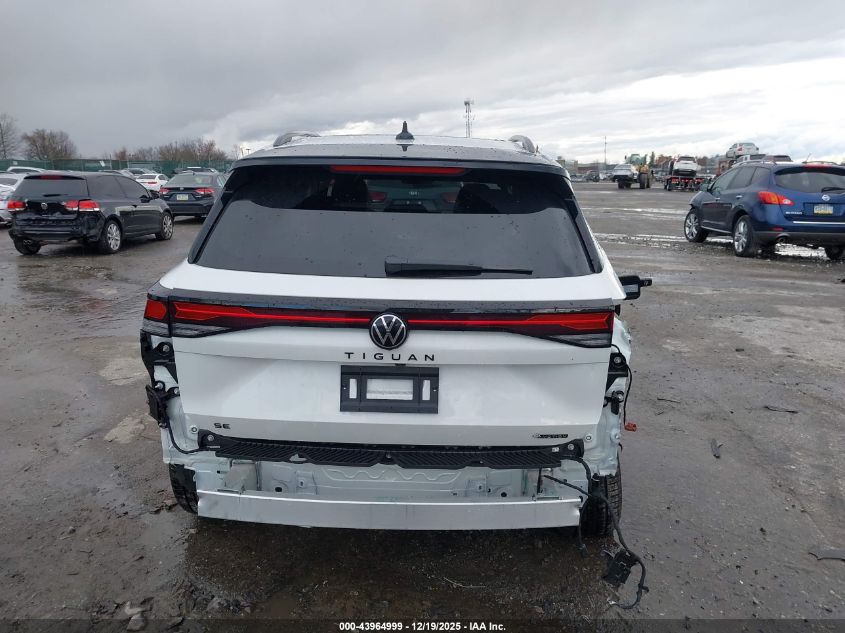 2025 Volkswagen Tiguan 2.0T Se R-Line Black VIN: 3VVGR7RM7SM026955 Lot: 43964999
