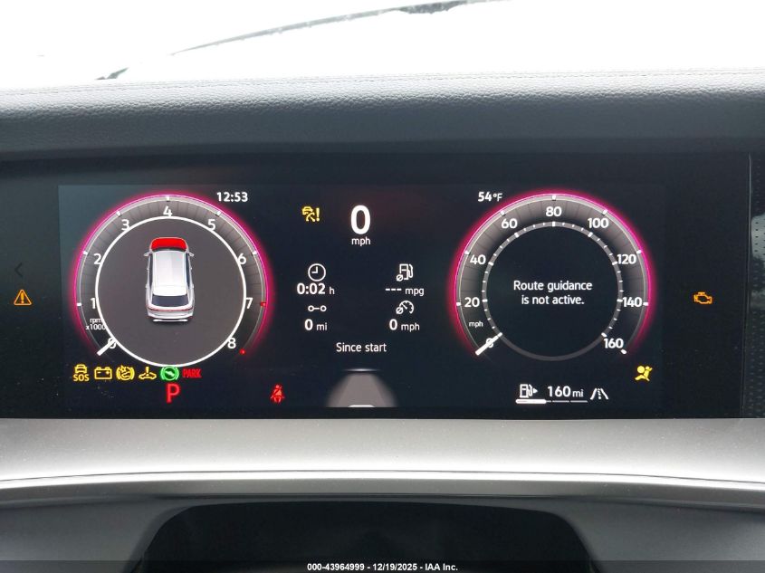 2025 Volkswagen Tiguan 2.0T Se R-Line Black VIN: 3VVGR7RM7SM026955 Lot: 43964999