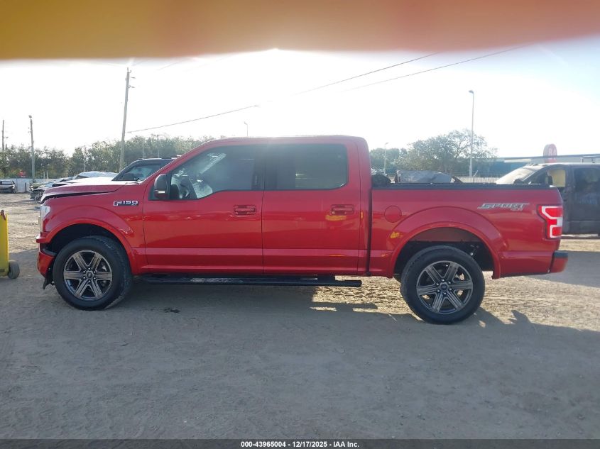 2020 Ford F-150 Xlt VIN: 1FTEW1EP9LFB31400 Lot: 43965004