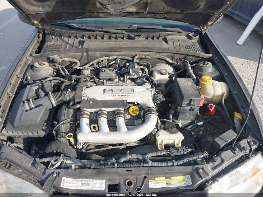 2000 Saturn Ls2 VIN: 1G8JW52R3YY619758 Lot: 43965005