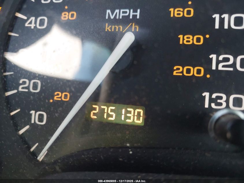 2000 Saturn Ls2 VIN: 1G8JW52R3YY619758 Lot: 43965005