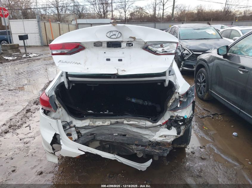 2018 Hyundai Elantra Value Edition VIN: 5NPD84LF4JH324154 Lot: 43965020