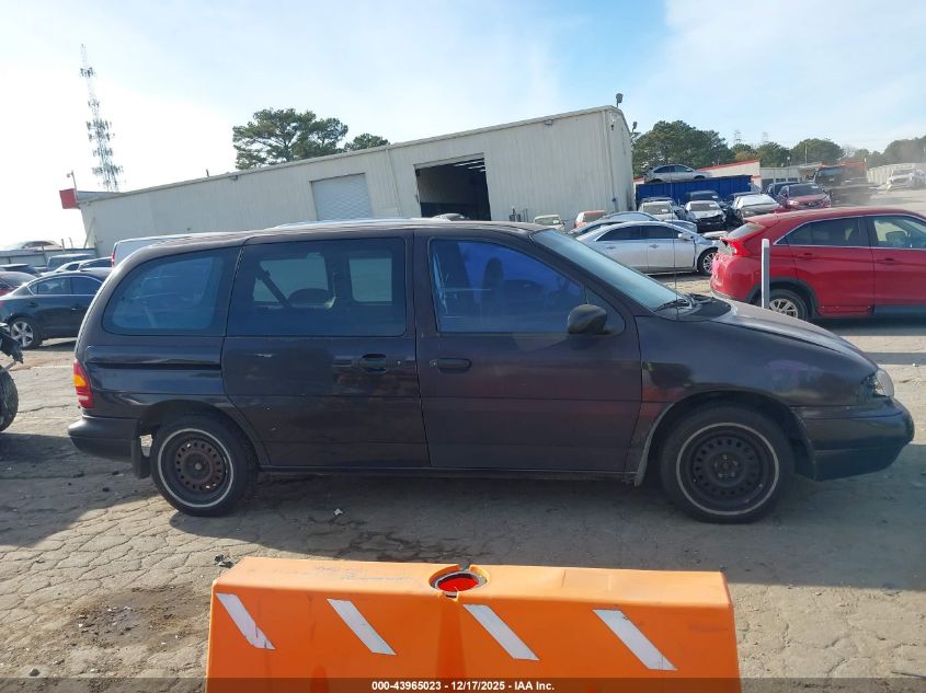 1998 Ford Windstar Base 3.0/Gl VIN: 2FMDA51U7WBA36834 Lot: 43965023