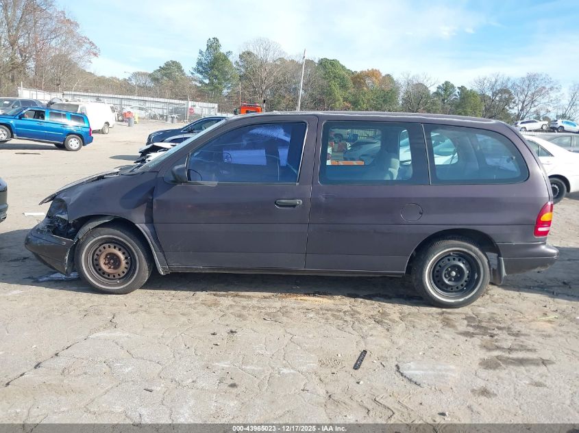 1998 Ford Windstar Base 3.0/Gl VIN: 2FMDA51U7WBA36834 Lot: 43965023