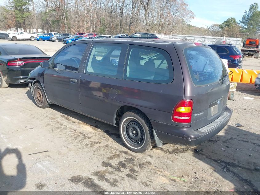 1998 Ford Windstar Base 3.0/Gl VIN: 2FMDA51U7WBA36834 Lot: 43965023