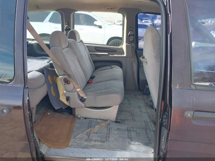 1998 Ford Windstar Base 3.0/Gl VIN: 2FMDA51U7WBA36834 Lot: 43965023