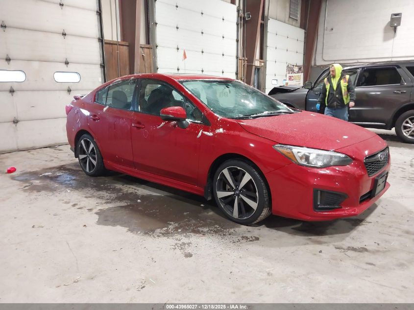 2019 Subaru Impreza 2.0I Sport VIN: 4S3GKAM63K3618220 Lot: 43965027