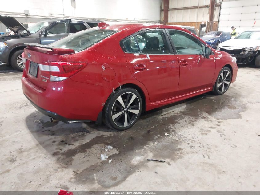 2019 Subaru Impreza 2.0I Sport VIN: 4S3GKAM63K3618220 Lot: 43965027