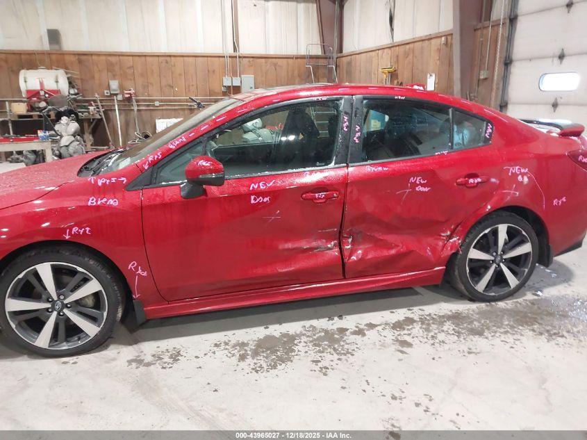 2019 Subaru Impreza 2.0I Sport VIN: 4S3GKAM63K3618220 Lot: 43965027