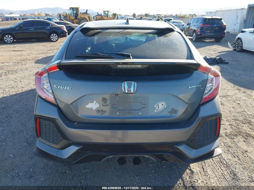 2018 Honda Civic Sport VIN: SHHFK7H42JU212792 Lot: 43965028