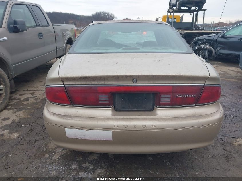 2004 Buick Century VIN: 2G4WS52J141225122 Lot: 43965031