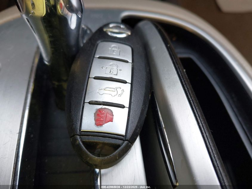 2011 Nissan Murano Sl VIN: JN8AZ1MWXBW180722 Lot: 43965036