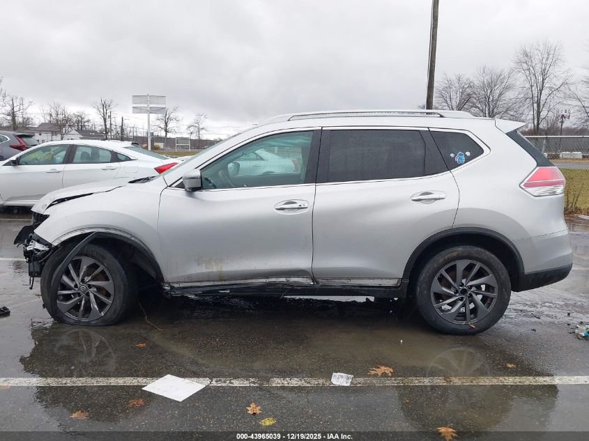 2016 Nissan Rogue Sl VIN: 5N1AT2MV9GC774264 Lot: 43965039