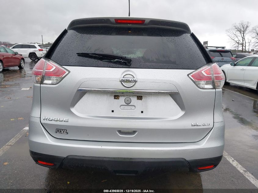 2016 Nissan Rogue Sl VIN: 5N1AT2MV9GC774264 Lot: 43965039