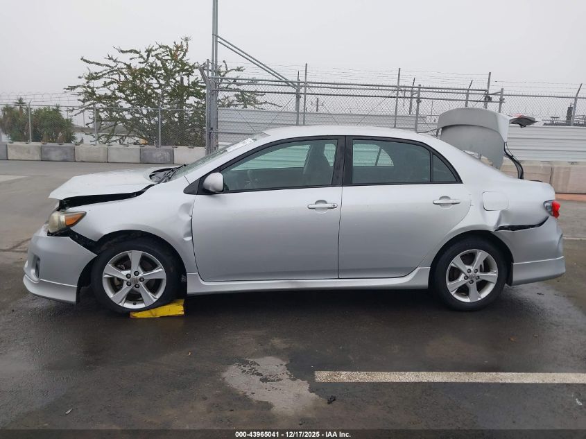 2013 Toyota Corolla S VIN: 5YFBU4EE3DP106513 Lot: 43965041
