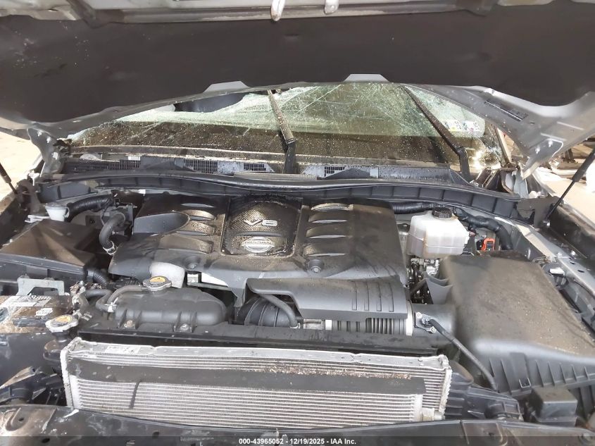 2021 Nissan Armada Sv 4Wd VIN: JN8AY2AD0M9662208 Lot: 43965052