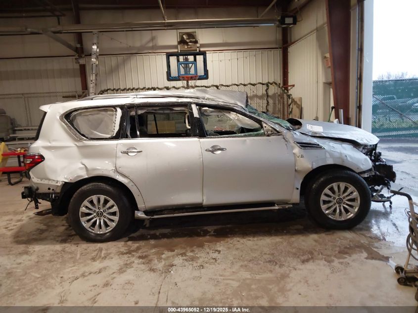 2021 Nissan Armada Sv 4Wd VIN: JN8AY2AD0M9662208 Lot: 43965052