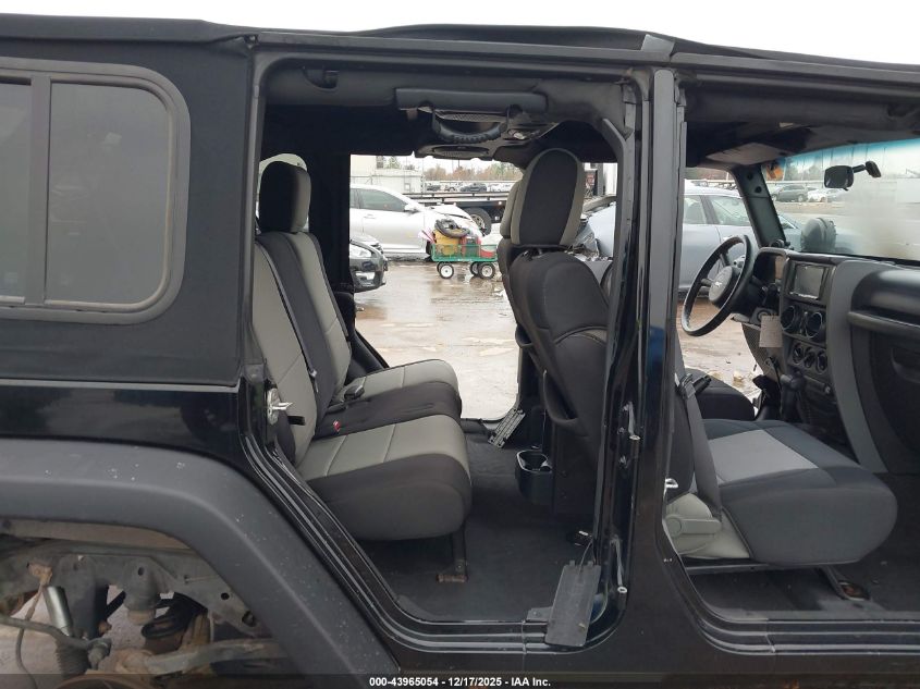 2009 Jeep Wrangler Unlimited X VIN: 1J4GA391X9L722798 Lot: 43965054