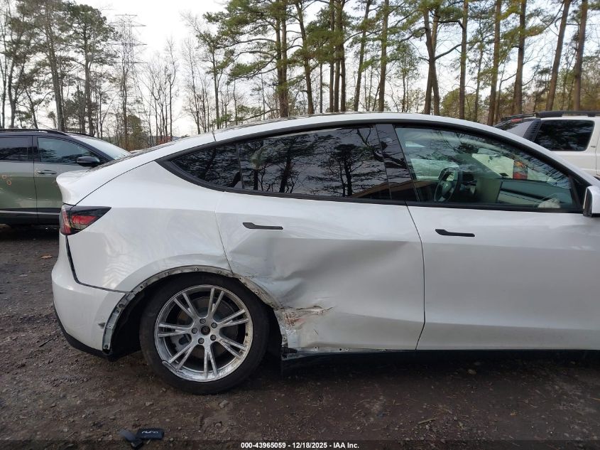 2020 Tesla Model Y Long Range Dual Motor All-Wheel Drive VIN: 5YJYGDEEXLF024922 Lot: 43965059