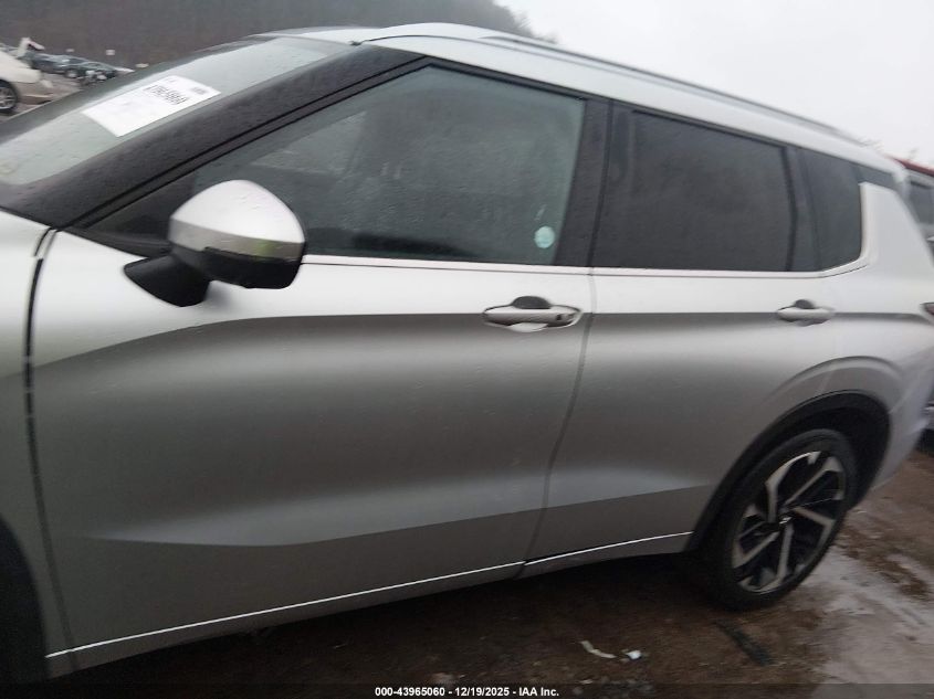 2022 Mitsubishi Outlander Sel 2.5 S-Awc/Sel Launch Edition S-Awc/Sel Special Edition S-Awc VIN: JA4J4VA89NZ085749 Lot: 43965060