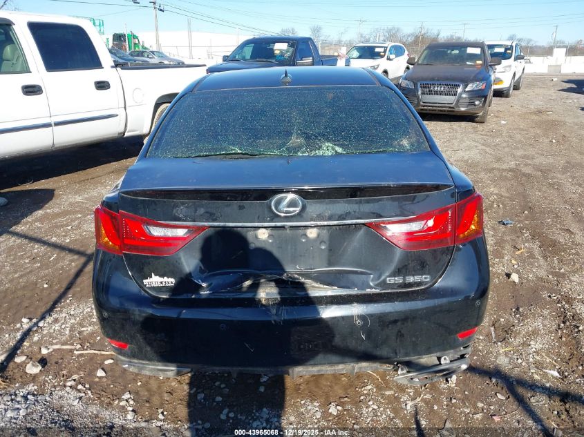 2013 Lexus Gs 350 VIN: JTHBE1BL3D5027210 Lot: 43965068