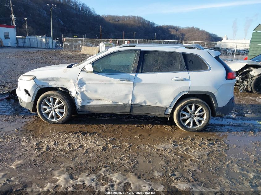 2016 Jeep Cherokee Limited VIN: 1C4PJLDB1GW107607 Lot: 43965076